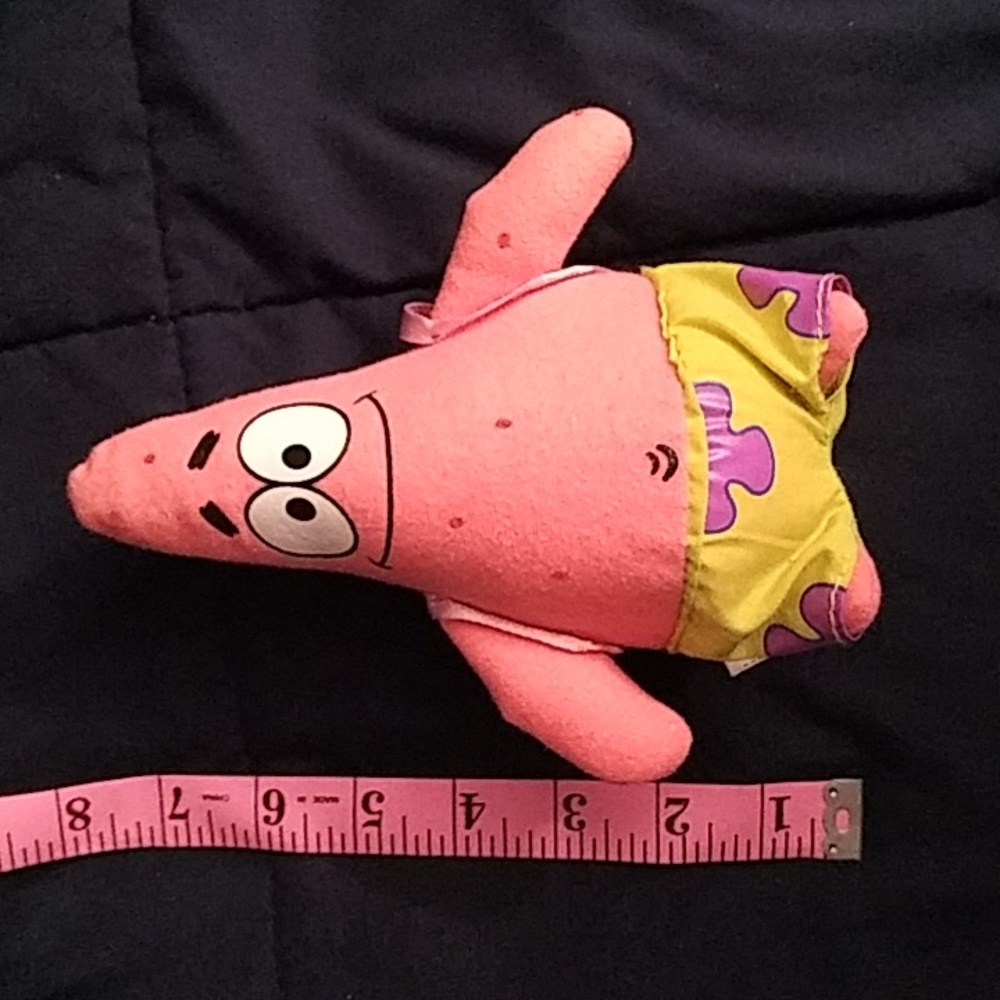 Spongebob Patrick Star with backpack storybook